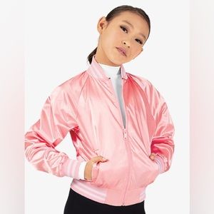 NWT Appaman pink Nikki Bomber Jacket